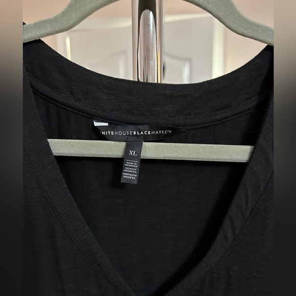 White House Black Market size XL black maxi dresss - Picture 4 of 6